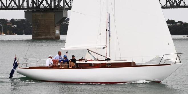 First sail - Rainbow II with her new inventory by Doyle Sails © Alan Sefton